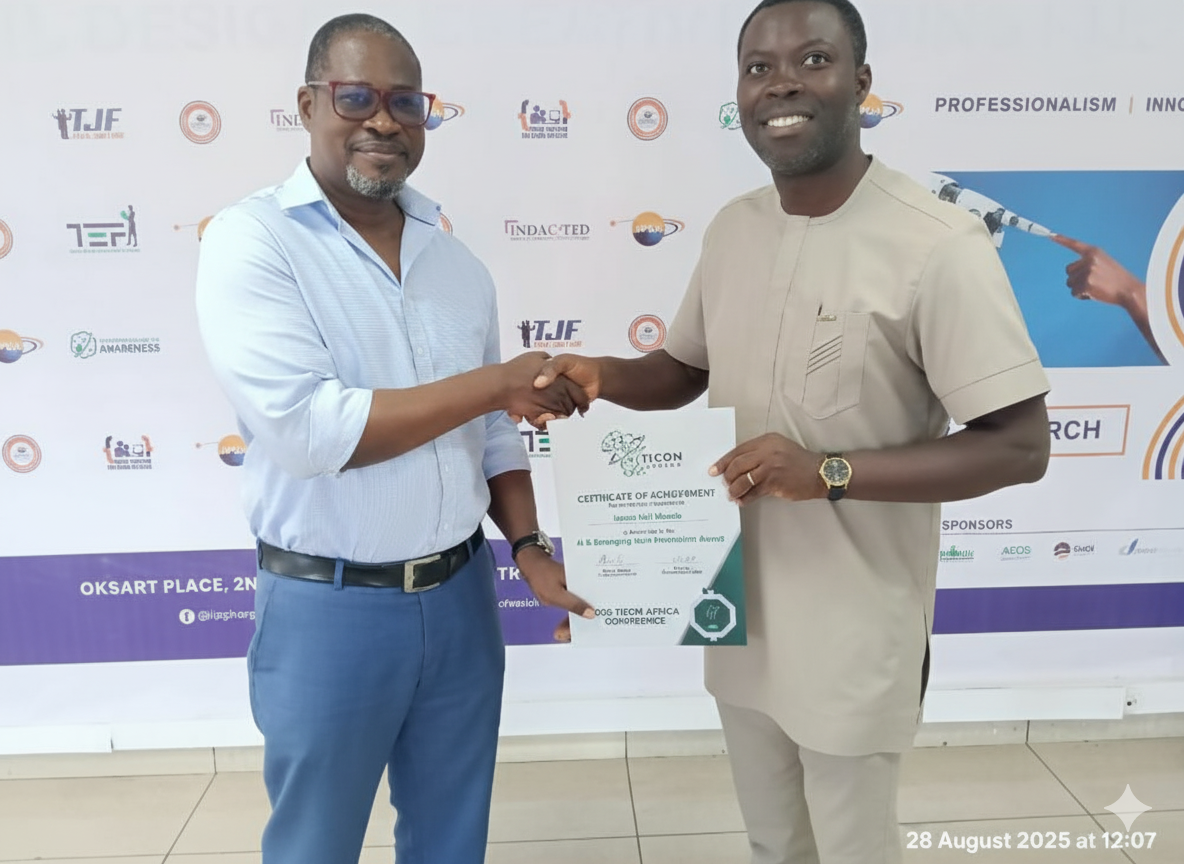 TICON Africa 2025 - Certificate Presentation Ceremony