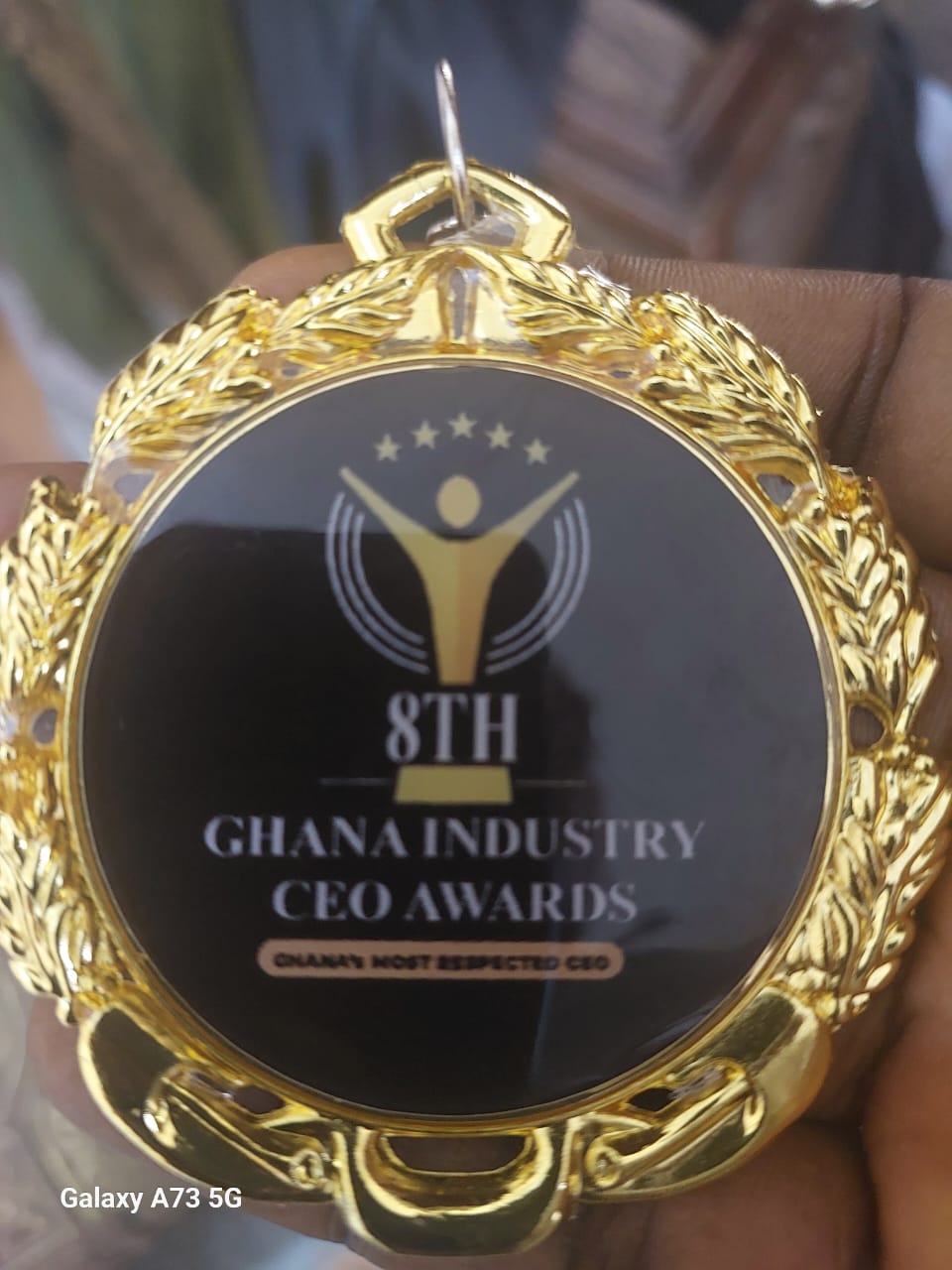 8th Ghana Industry CEO Awards Medal