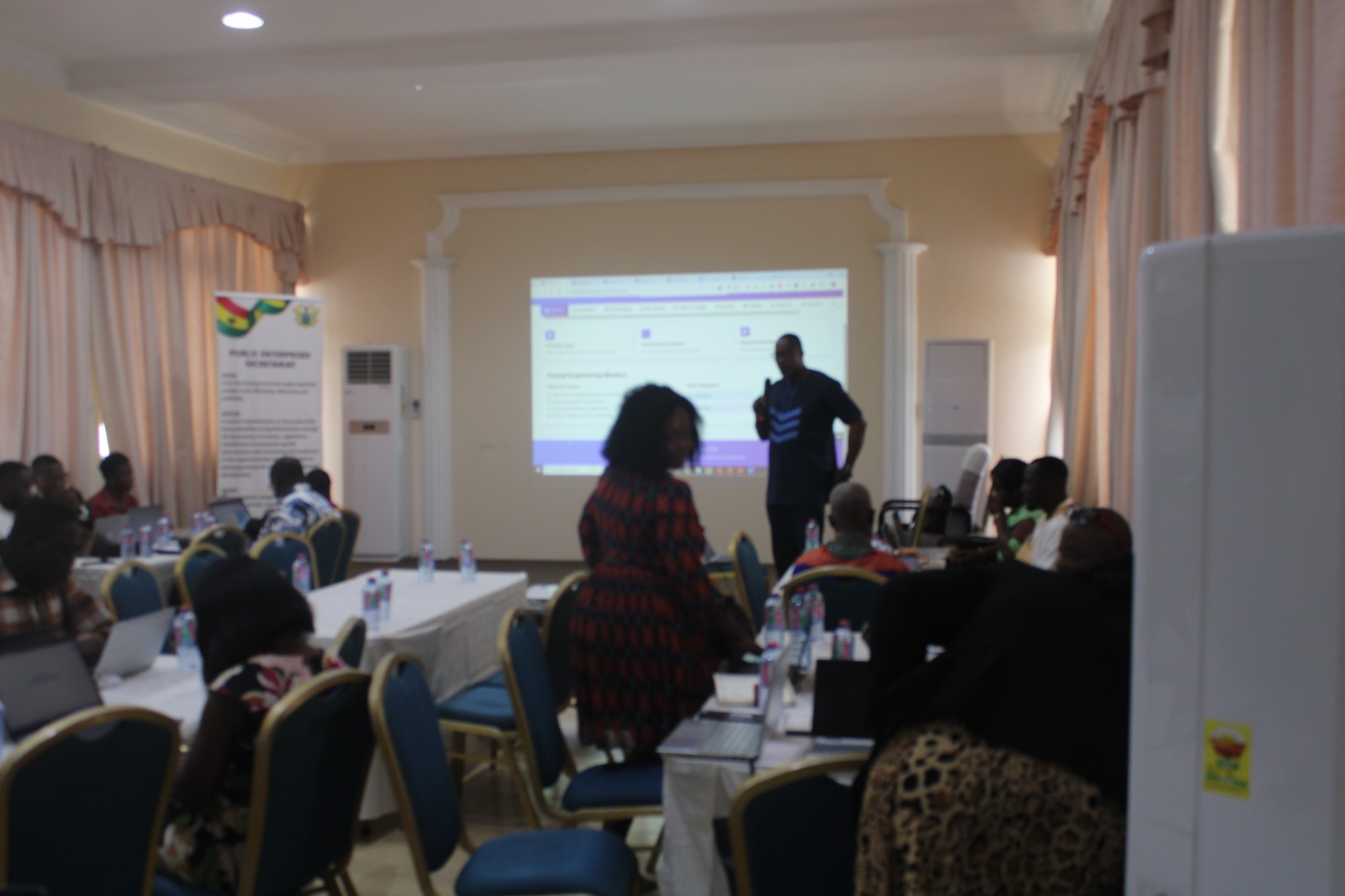 Interactive AI Training Session