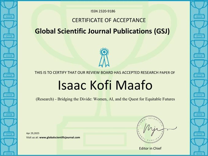 Research Publication Acceptance - Global Scientific Journal
