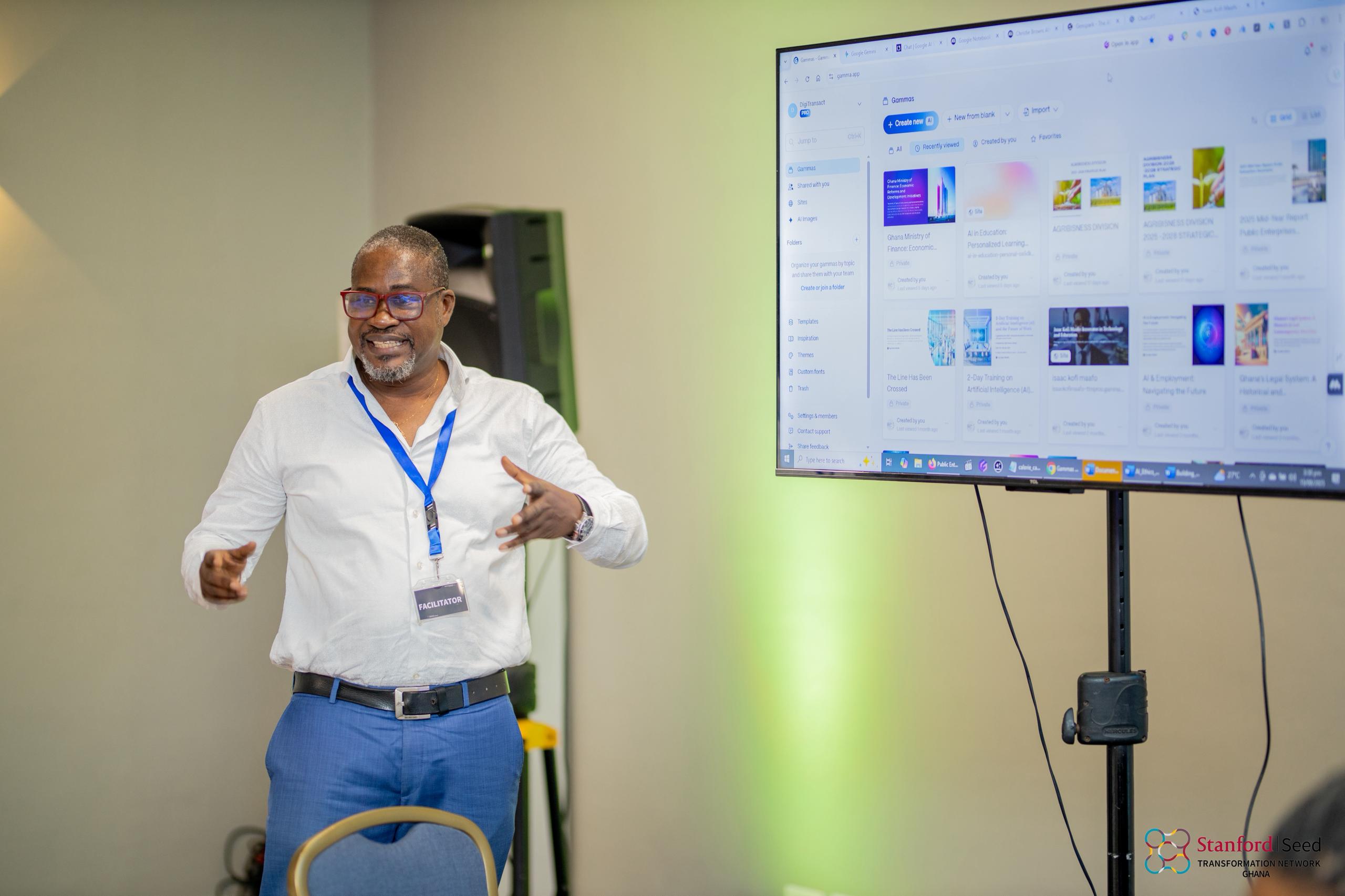 Isaac Kofi Maafo - AI Workshop Facilitation
